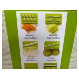 New Elle Gourmet 9 Piece Mandoline Slicer Set
