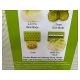New Elle Gourmet 9 Piece Mandoline Slicer Set