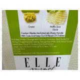 New Elle Gourmet 9 Piece Mandoline Slicer Set