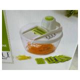 New Elle Gourmet 9 Piece Mandoline Slicer Set