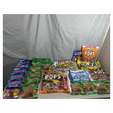 Assorted Candy, Tootsie Pops, Haribo Gummy Candy, Dots, Frooties, and More