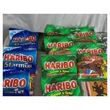 Assorted Candy, Tootsie Pops, Haribo Gummy Candy, Dots, Frooties, and More