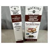 2 New Bottles of Watkins Baking Vanilla