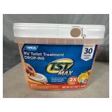New 30 Pack Tub of RV / Camper Toilet Treatment Packets