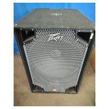 Peavey SP118 passive 18" subwoofer with a power rating of 1200 Watts program.
