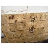 Several Partial Sheet of Oriented Strand Board (OSB)