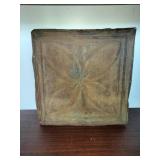 Original American Early 1900s Tin Ceiling Tile