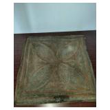 Original American Early 1900s Tin Ceiling Tile