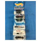 Hot Wheels 5-Car Gift Pack featuring a white promotional blimp.