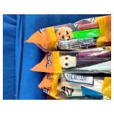 Collection of factory-sealed PEZ Halloween candy dispensers