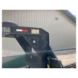 Gooseneck Trailer - Load Trail Flatbed With Warn Winch