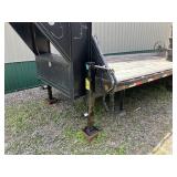 Gooseneck Trailer - Load Trail Flatbed With Warn Winch