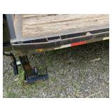 Gooseneck Trailer - Load Trail Flatbed With Warn Winch