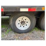 Gooseneck Trailer - Load Trail Flatbed With Warn Winch