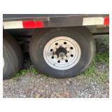 Gooseneck Trailer - Load Trail Flatbed With Warn Winch