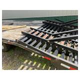Gooseneck Trailer - Load Trail Flatbed With Warn Winch