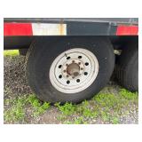 Gooseneck Trailer - Load Trail Flatbed With Warn Winch