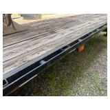 Gooseneck Trailer - Load Trail Flatbed With Warn Winch