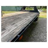 Gooseneck Trailer - Load Trail Flatbed With Warn Winch