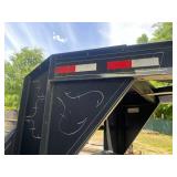Gooseneck Trailer - Load Trail Flatbed With Warn Winch