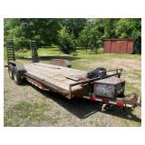 Utility Trailer - Load Trail 2432CWT-G Deckover Trailer