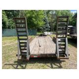 Utility Trailer - Load Trail 2432CWT-G Deckover Trailer