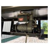 Gooseneck Trailer - Load Trail Flatbed With Warn Winch