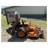 SCAG Turf Tiger SMT-61 Zero Turn Mower With Collection System - 4416 Hours - see photos for additional parts that are included