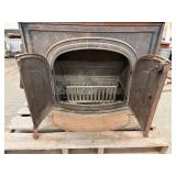 Vintage Olympic Crest Wood Stove