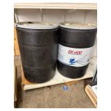 Empty SK-600 Emulsion Adhesive Drums (Lot of 2)