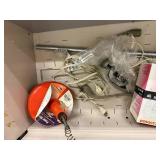 Mixed Lot: Extension Cord & Electrical Supplies