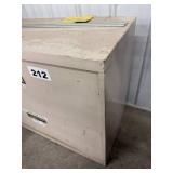 2-Drawer Metal File Cabinet With Labeled Drawers