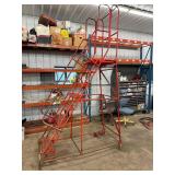 Cotterman Industrial Rolling Stair Ladder 300 Lb Max Load