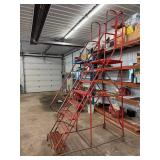Cotterman Industrial Rolling Stair Ladder 300 Lb Max Load