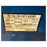 20 Gallon Parts Washer 110V