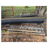Mixed Metal Scrap Lot - Gates, Pipe, Grating & Corrugated Culverts