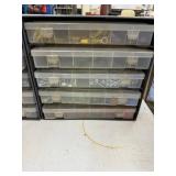 Mixed Hardware Organizers With Assorted Fasteners & Connectors