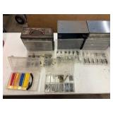 Mixed Hardware Organizers With Assorted Fasteners & Connectors