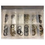 Mixed Hardware Organizers With Assorted Fasteners & Connectors