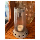 Hamilton Beach Mixer Glassware & Lantern Mixed Lot
