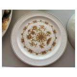 Mixed Lot: Jcpenney Home Collection Platter & Large Bowls, Table Tops Gallery & Glass Decor