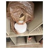 Industrial Parts Mixed Lot in Metal Storage Cabinet - content quantities unverified