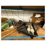 Garden, Paint & Storage Supplies Mixed Lot - content quantities unverified