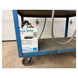 Industrial Cart Mixed Lot With Fan, Hose & Supplies