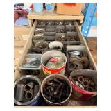 Metal Filing Cabinets Filled With Hardware Mixed Lot