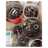 Metal Filing Cabinets Filled With Hardware Mixed Lot