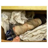 Mixed Lot: Cabinet Assortment of Auto Care, Cleaners & Hardware - qty contents not verified - cabinet not inc
