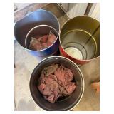 Valvoline Steel Drums (Lot of 3)
