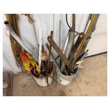 Mixed Lot of Garden and Shop Tools