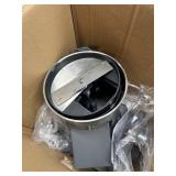 $240 Anatole Electric Vegetable Dicer Slicer Shredder 5 in 1 Commercial Food Processor 16-Cup Stainless Steel Veggie Chopper Heavy Duty with 5 Blades Auto Discharge for Potato Onion Carrot 300W